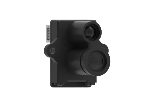 Benewake TF-UW500 underwater single-point LiDAR module with its two optical apertures