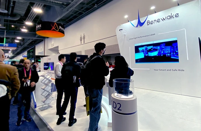配图：北醒将通过与全球知名的代工制造商捷普（Jabil）达成合作，在2023年底开始实现18万台车规激光雷达的量产交付。