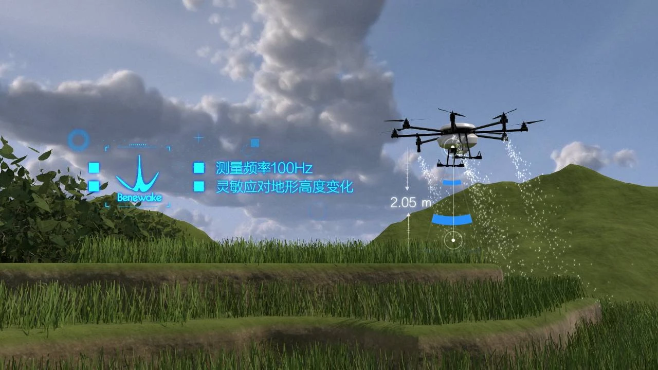 配图：IP65防护等级，防水雾、尘污干扰，外壳防腐蚀，（包括溴氰菊酯、碱式硫酸铜、草甘粦、草铵膦、唑类等不同种类农药）