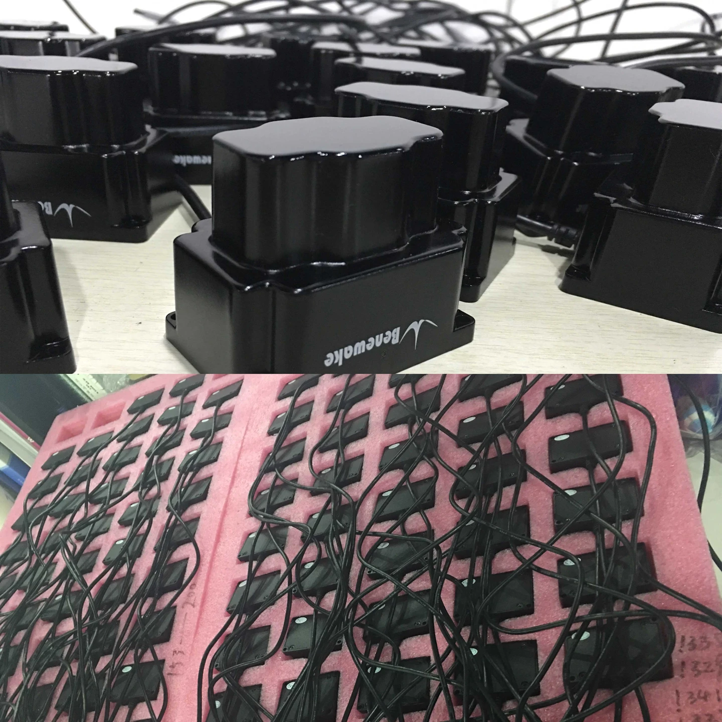 配图：然后，TF01进化的故事此时才刚刚开始。经过植保无人机客户的大量实地测试反馈，北醒发现植保无人机在喷洒作业时存在水雾干扰，振动干扰、农药腐蚀模块外壳等问题，于是再一次对TF01进行了深度设计升级。在这个升级过程中，北醒在自己的实验室搭建了模拟环境，包括水雾试验，振动试验，划伤试验，农药腐蚀试验，光强影响试验，不同地…