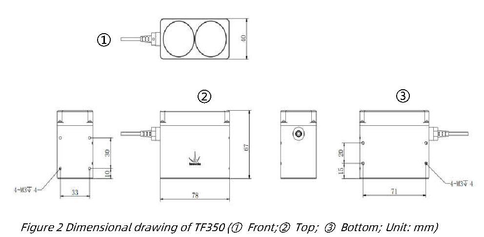 TF350 RS-485 / RS-232 User Manual — source page 6, figure 2