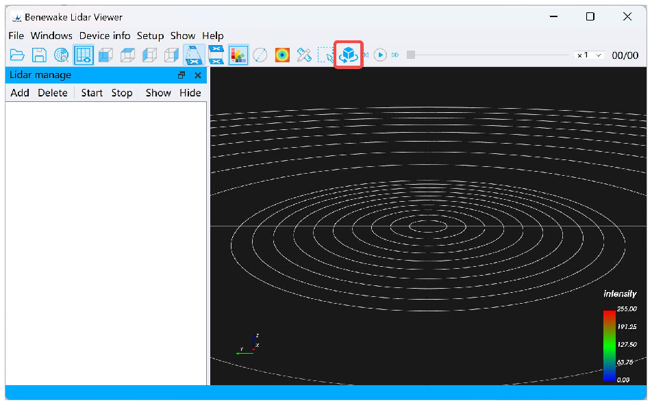 Benewake LiDAR GUI Viewer User Manual — source page 23, figure 1