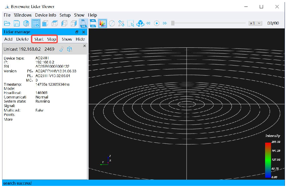Benewake LiDAR GUI Viewer User Manual — source page 11, figure 1