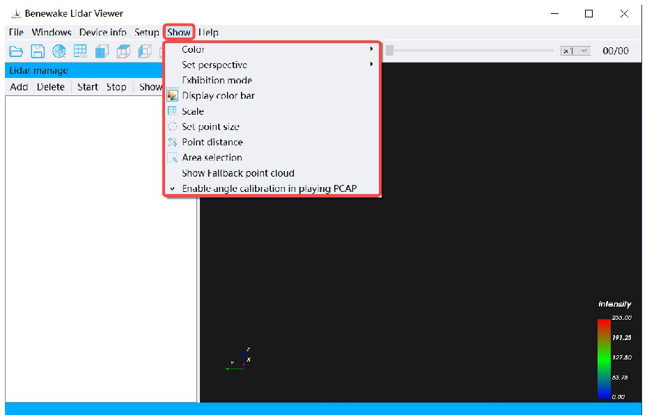 Benewake LiDAR GUI Viewer User Manual — source page 26, figure 2