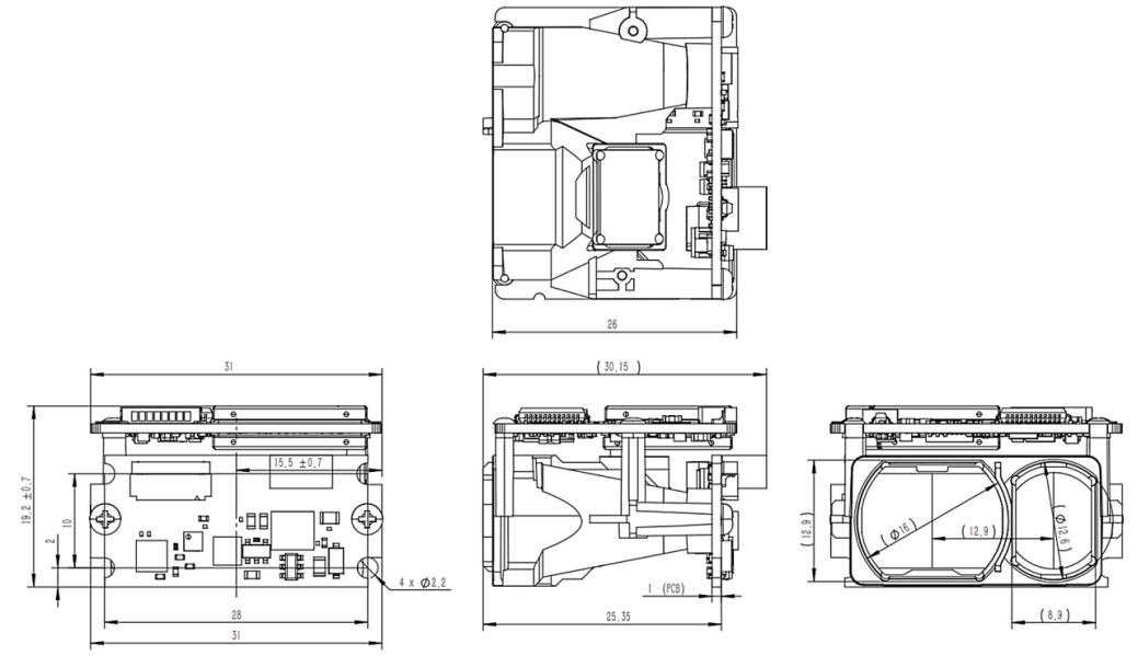 Dimensions (Unit: mm)