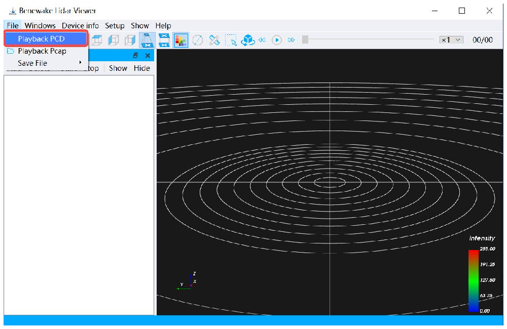 Benewake LiDAR GUI Viewer User Manual — source page 15, figure 1
