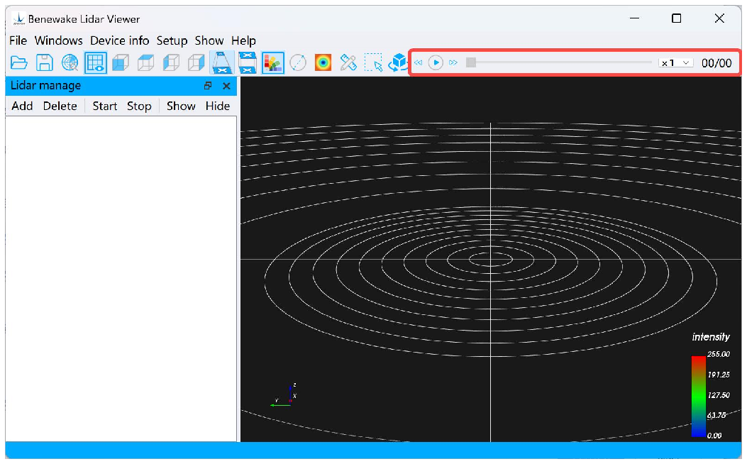Benewake LiDAR GUI Viewer User Manual — source page 15, figure 2
