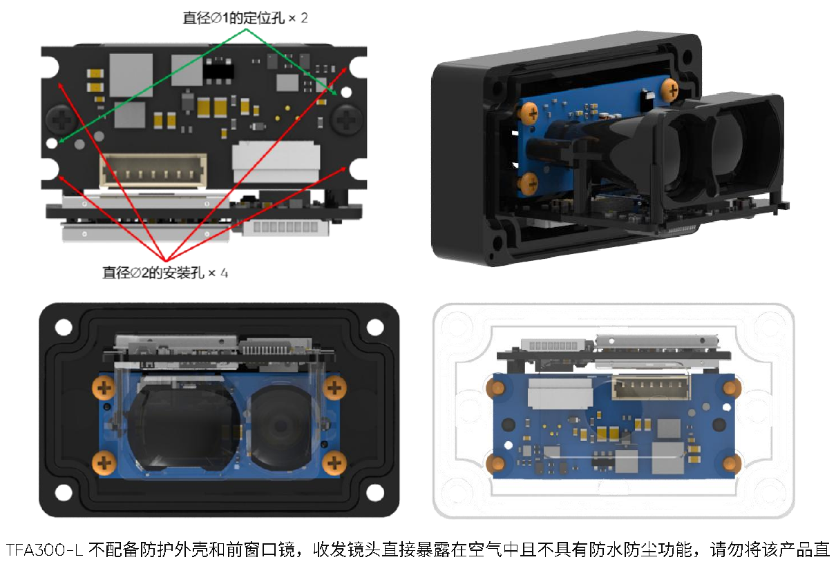 TFA300 系列 用户手册 — 原文第 9 页图示 1