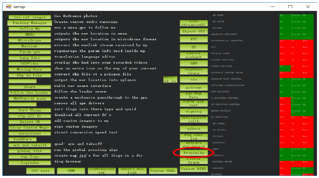 Configuring TF03 on Ardupilot using Cub Orange (UART) — source page 7, figure 2