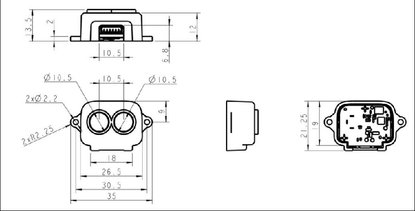 TF-Luna Datasheet — source page 2, figure 1