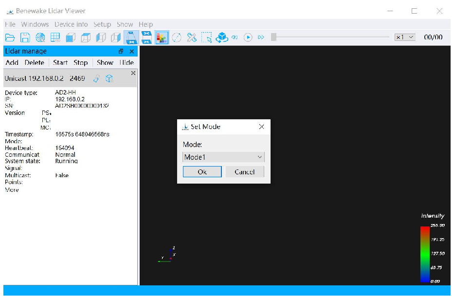 Benewake LiDAR GUI Viewer User Manual — source page 26, figure 1