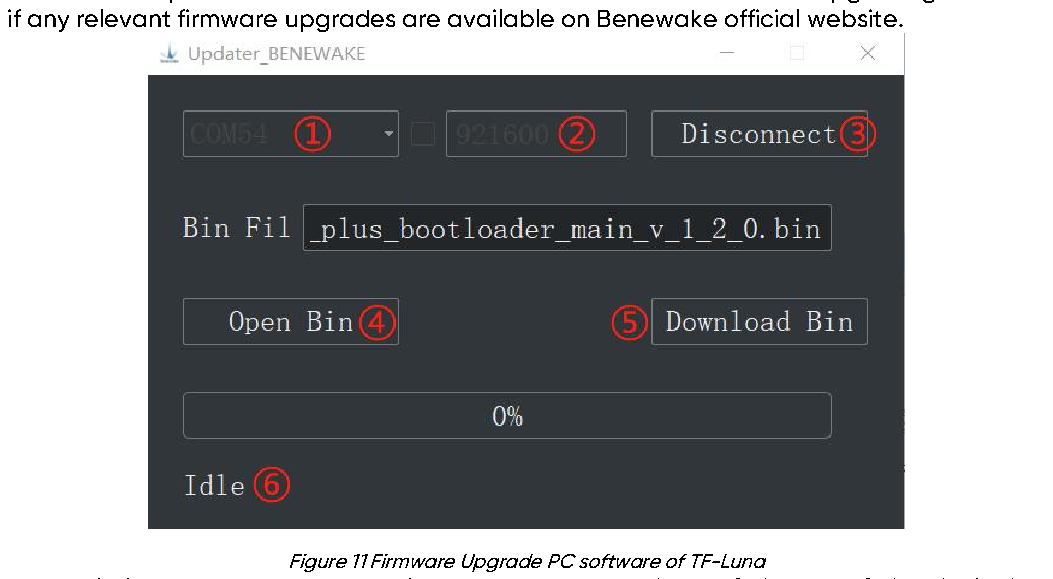 TF-Luna (underwater) User Manual — source page 18, figure 1