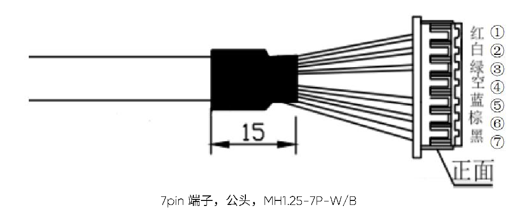 TF03 系列 用户手册 — 原文第 8 页图示 1