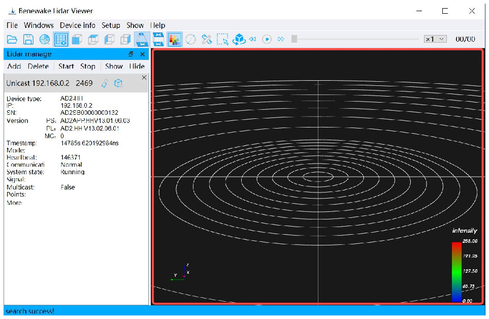Benewake LiDAR GUI Viewer User Manual — source page 11, figure 2