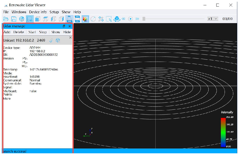 Benewake LiDAR GUI Viewer User Manual — source page 10, figure 2