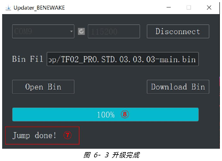 TF02-Pro 用户手册 — 原文第 17 页图示 1