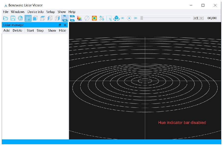 Benewake LiDAR GUI Viewer User Manual — source page 20, figure 2