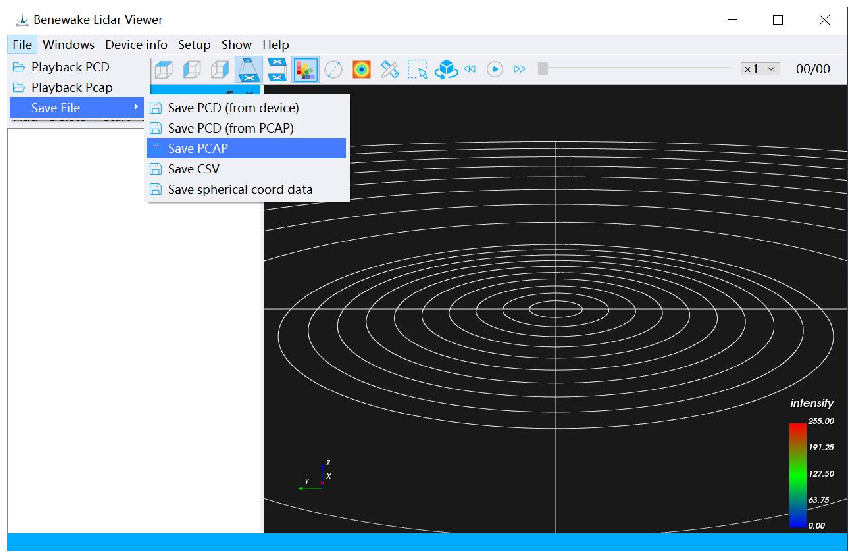 Benewake LiDAR GUI Viewer User Manual — source page 16, figure 1