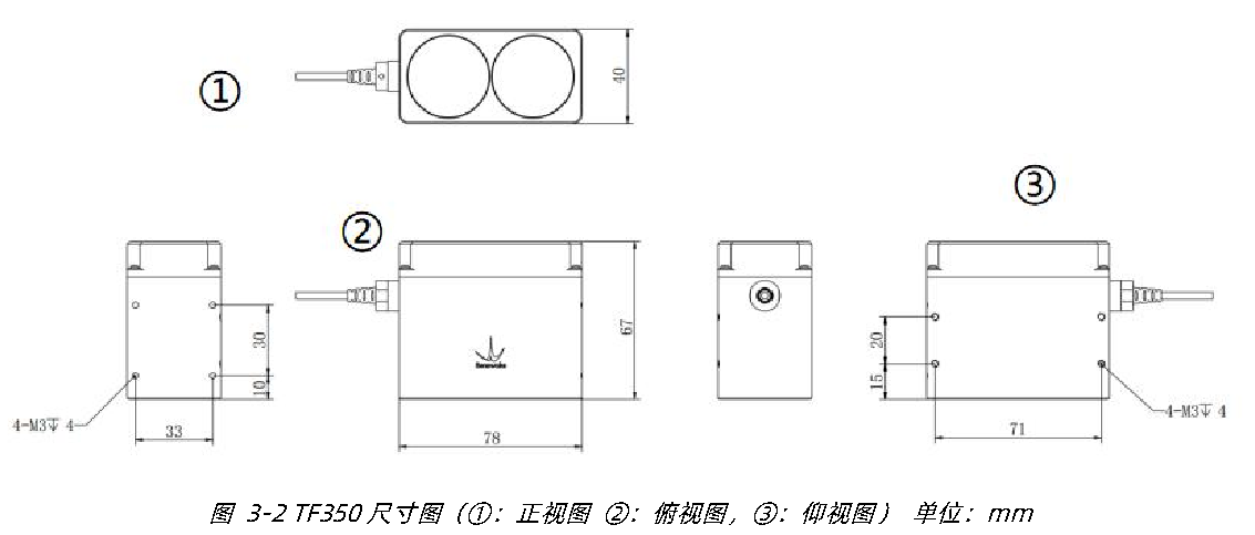 TF350 用户手册 — 原文第 7 页图示 2