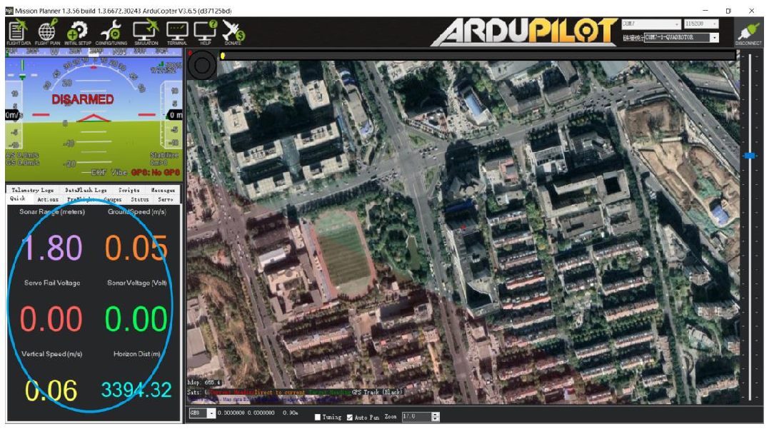 Configuring TFmini-Plus on Ardupilot using PixHawk 6C and 6X (UART) for drone/UAV — source page 6, figure 1